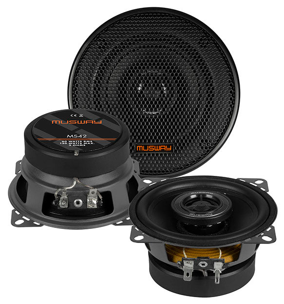 Altavoces De Coche 100mm (4) 50 W Max. 2 Vías Frecuencia De Rango