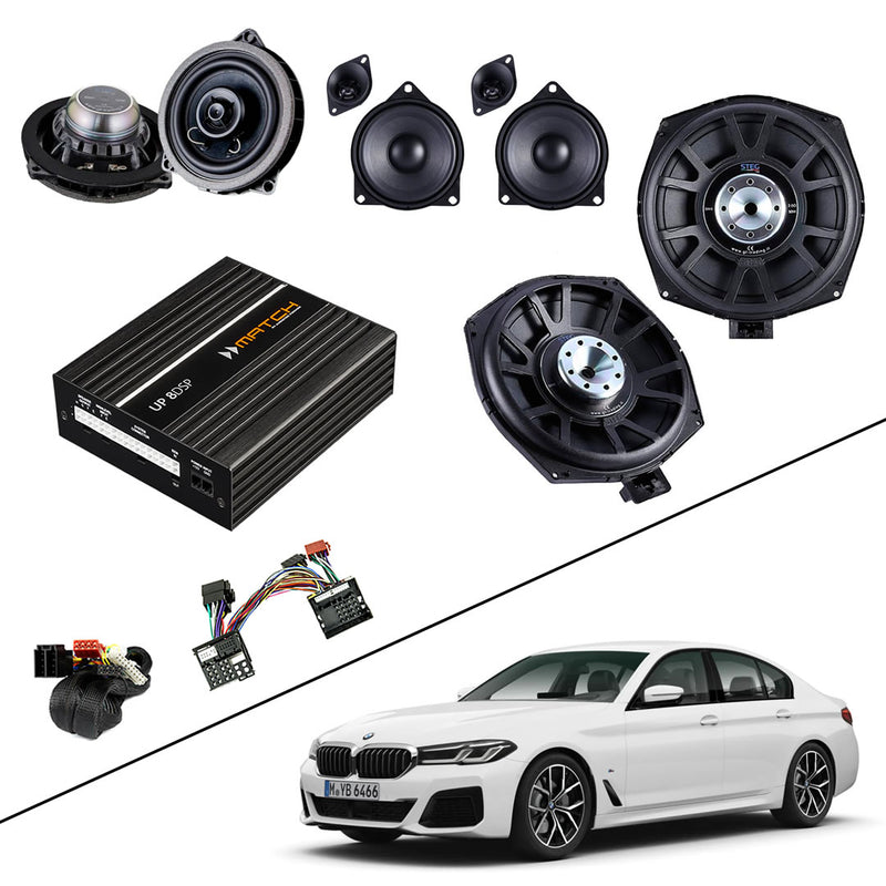 Speaker & Sub upgrade LEVEL 2 - BMW 5 (2017-2020 | G30) with basic sound