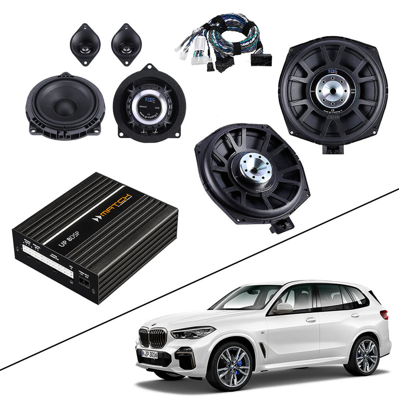 Speaker & Sub upgrade LEVEL 2 - BMW X5/X7 (2018-2023 | G05/G07) with HiFi S0676