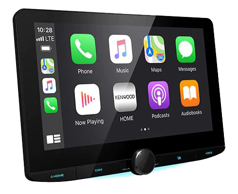 KENWOOD DMX9720XDS - 10,1" High-Res Wireless CarPlay & Android Auto
