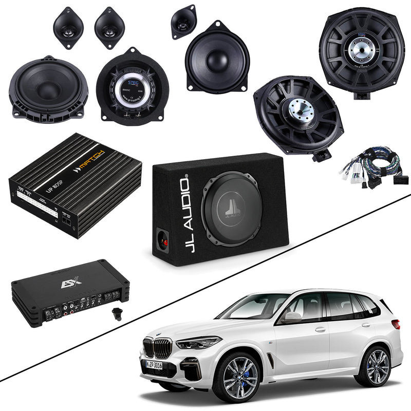 Speaker & Sub upgrade LEVEL 3 - BMW X5/X7 (2018-2023 | G05/G07) with HiFi S0676