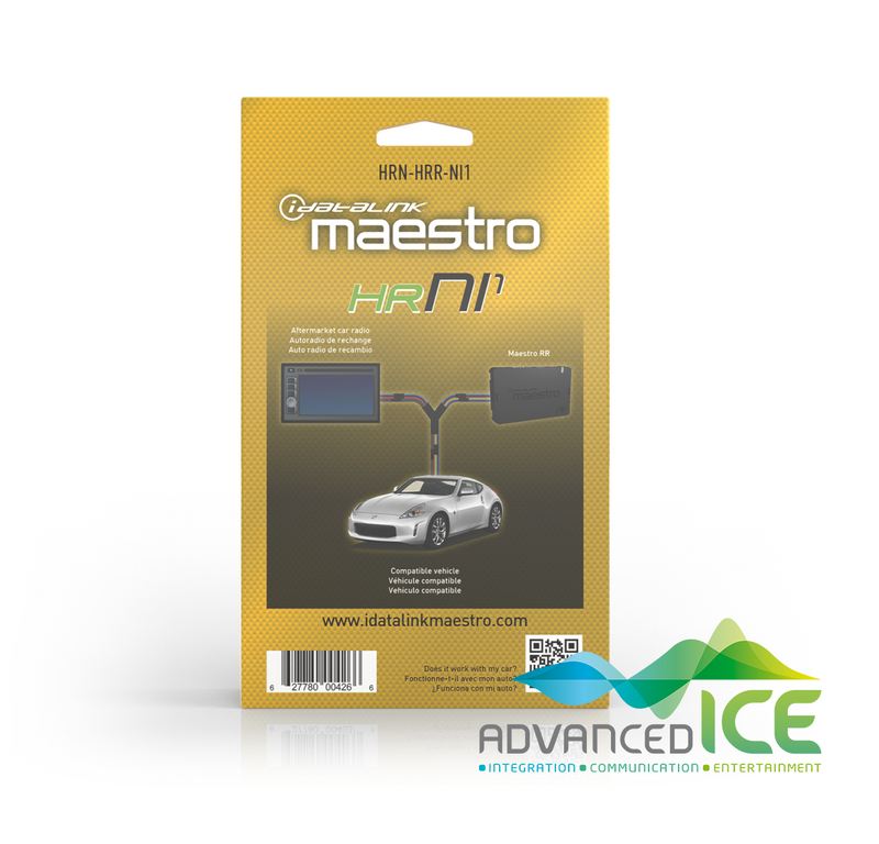 iDatalink Maestro HRN-HRR-NI1 - Plug And Play T-Harness For 2007 - 2020 Nissan Vehicles