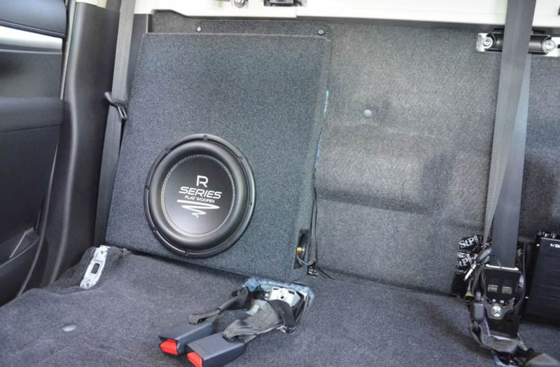 Hilux Kicker CWRT104 - Toyota Hilux 2015-2023 Direct-Fit 10" 400W RMS Subwoofer