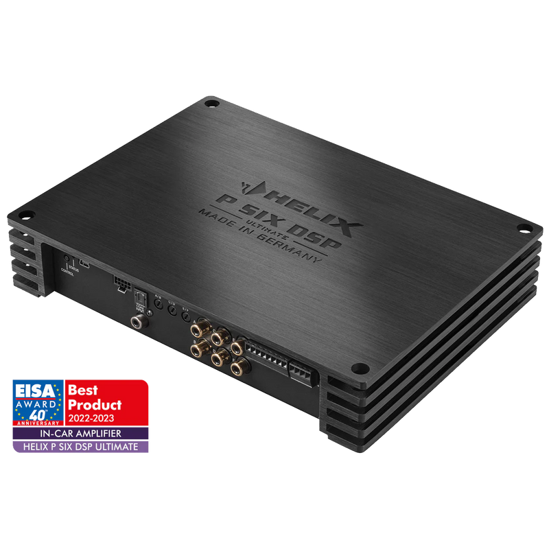Helix P SIX DSP MK3 Ultimate - Amplificador DSP versátil de gama alta de 6/10 canales 2x145W + 4x285W RMS