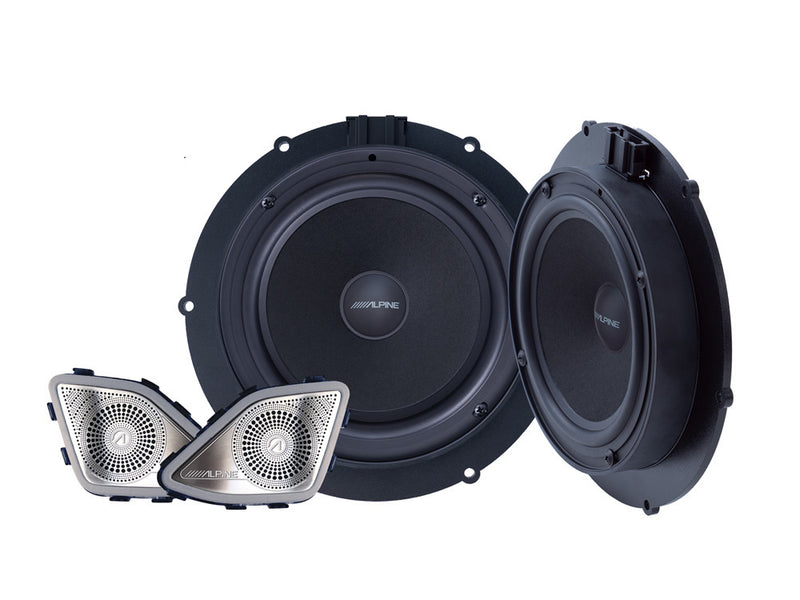 ALPINE SPC-106T6 - 6.5" 60W RMS Component Speakers For Volkswagen T6