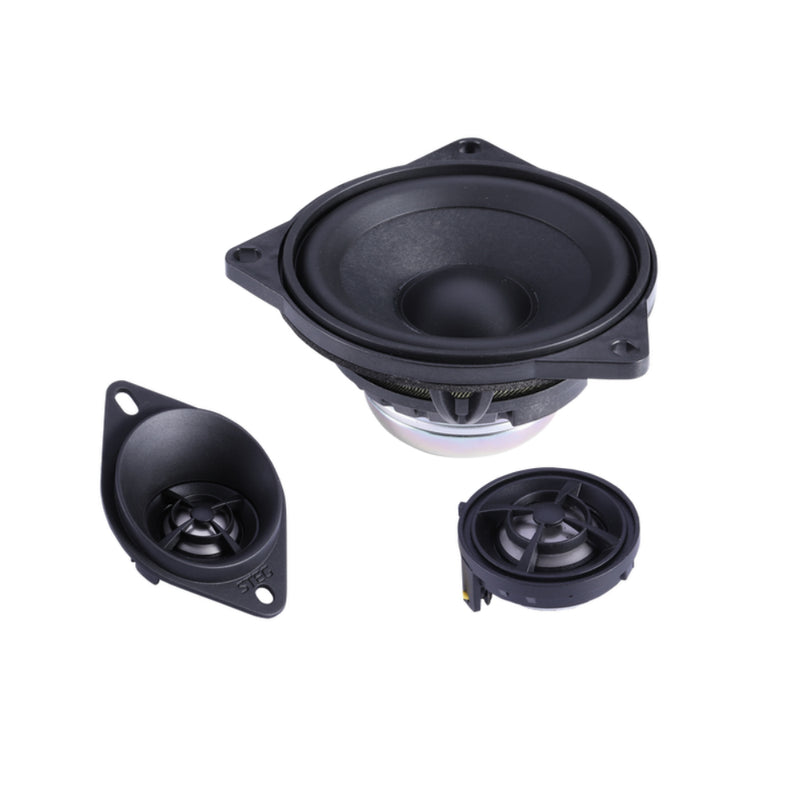 STEG BM4CII - Haut-parleur composant 4" Premium pour BMW et MINI 