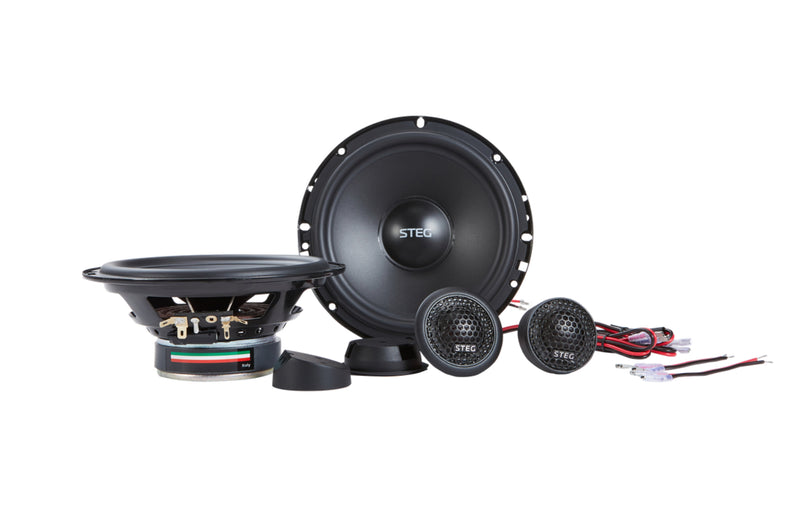 STEG LEO650C - 6.5" 75W RMS 2-Way Speaker Set