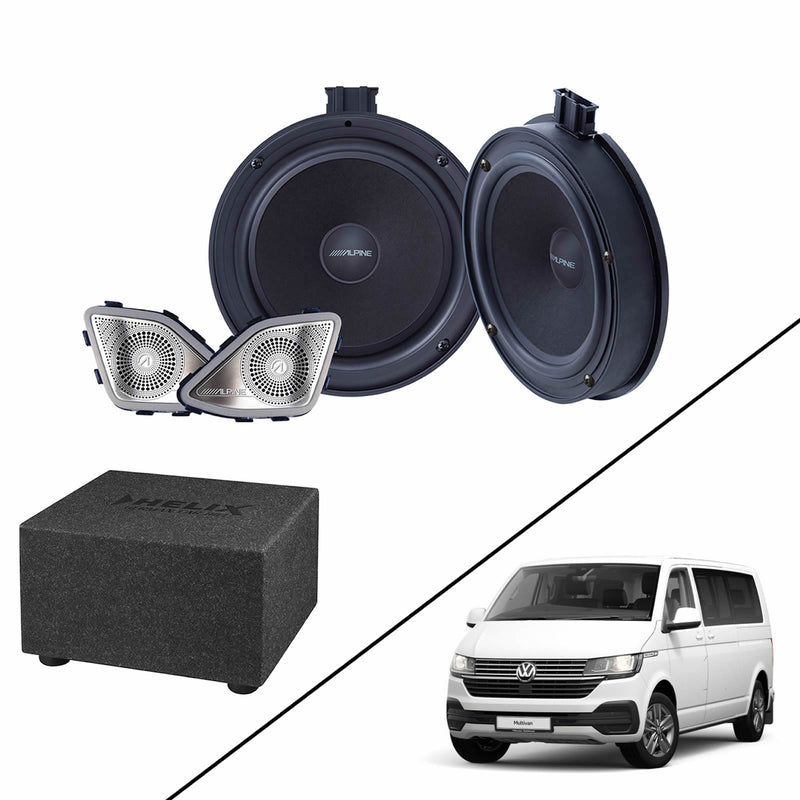 VW Transporter / Multivan T6.1 Speaker & Subwoofer Upgrade Kit