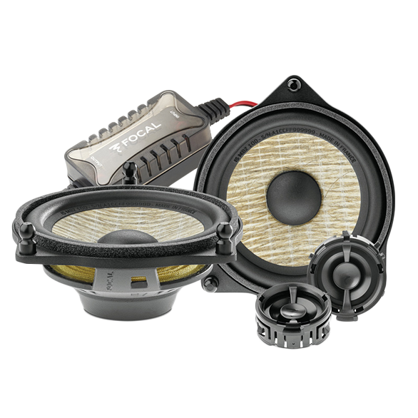 Focal IS MBZ 100 Focal Inside - Direct-Fit 4" 2-Way Component Speaker Kit
