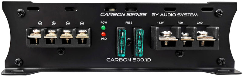 Audio System Carbon 500.1 D - 500W RMS Mini Digital Mono Amplifier