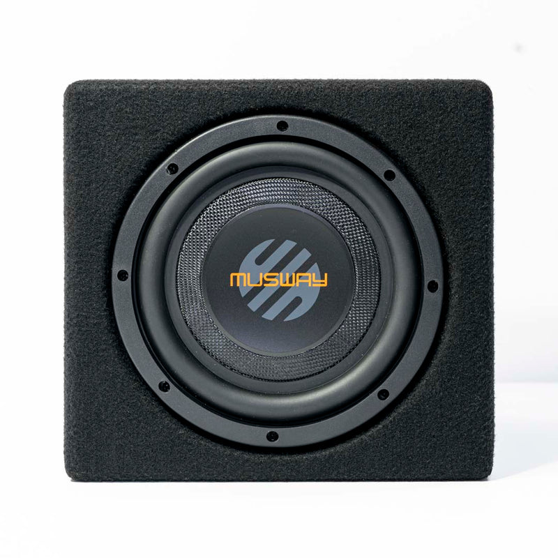 MUSWAY MWS822 | Combo - 8" 250W RMS 4Ω 8L mini sealed subwoofer