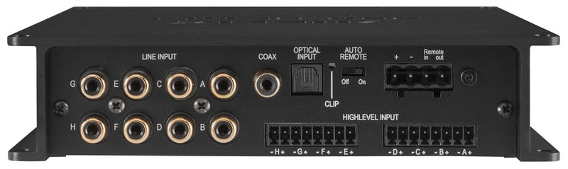 Helix DSP Ultra - Processeur de signal haut de gamme 8 pouces 12 sorties RCA 