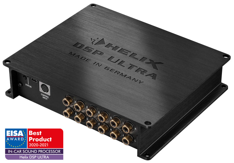 Helix DSP Ultra - Processeur de signal haut de gamme 8 pouces 12 sorties RCA 