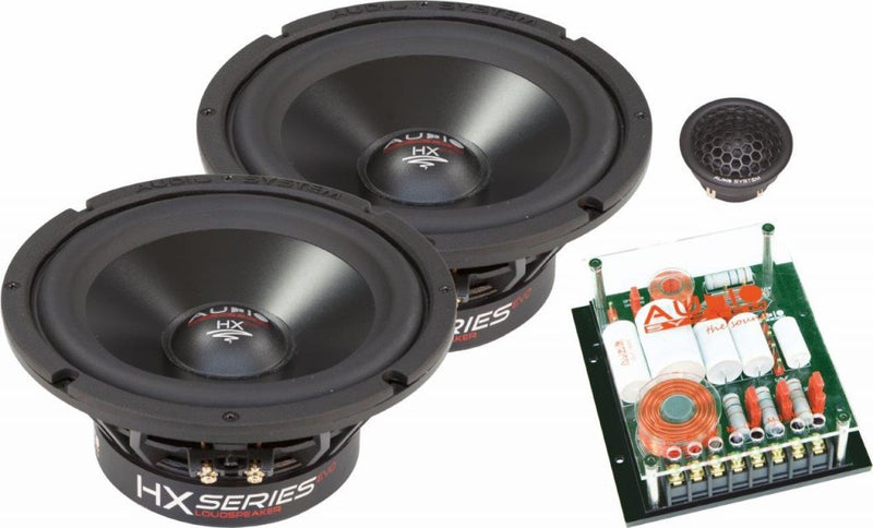 Audio System HX 165 Dust-4 Evo 2 - 2x 165mm Woofer 2-Way HIGH-END Component System With Dust Cap