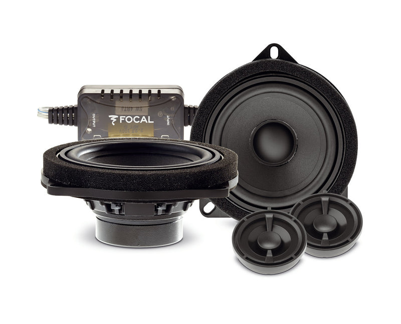 Focal IS BMW 100 Focal Inside - Direct-Fit 4" 2-Way Component Speaker Kit