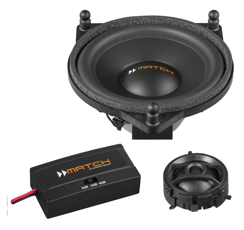 MATCH UP C42MB-FRT - 4" Component Speaker Set For MERCEDES