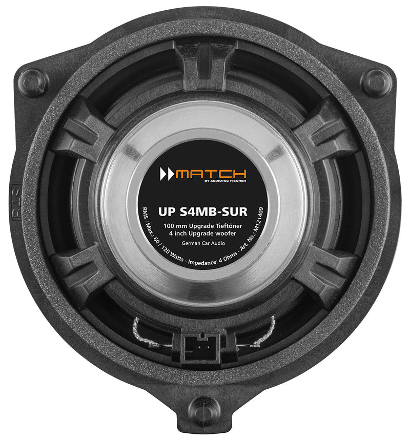 MATCH UP S4MB-SUR - 4" Surround Speaker Pair For MERCEDES