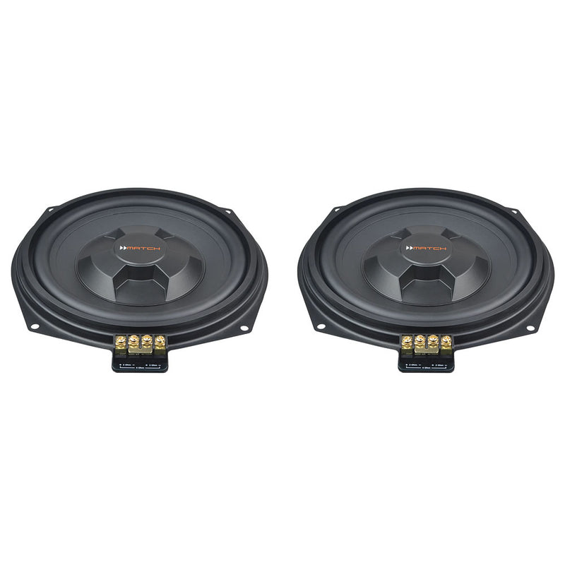 MATCH MW 8BMW-D - Underseat 8" 2x2Ω Subwoofer For BMW And MINI | Pair