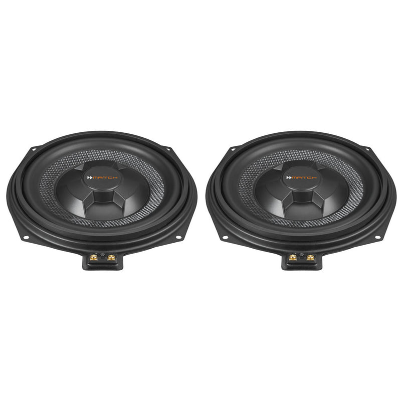 MATCH UP W8BMW-S - 8" 2Ω Underseat Subwoofer For BMW And MINI | Pair