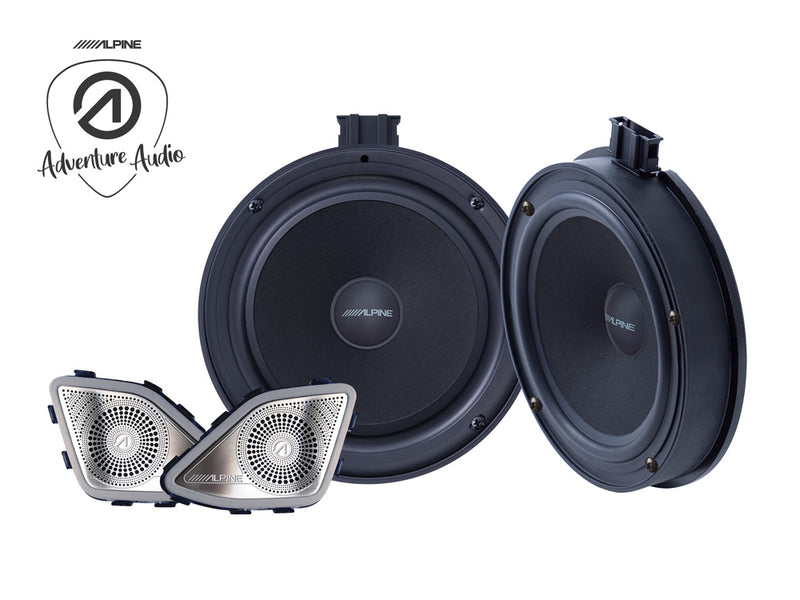 ALPINE SPC-106T61 - 6,5" 60W RMS Front Component Speakers For Volkswagen T6.1