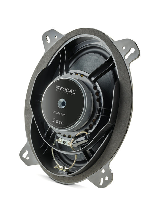 Focal IS TOY 690 Focal Inside - Direct-Fit 6x9 Toyota 2-Way Component Speaker Kit Upgrade
