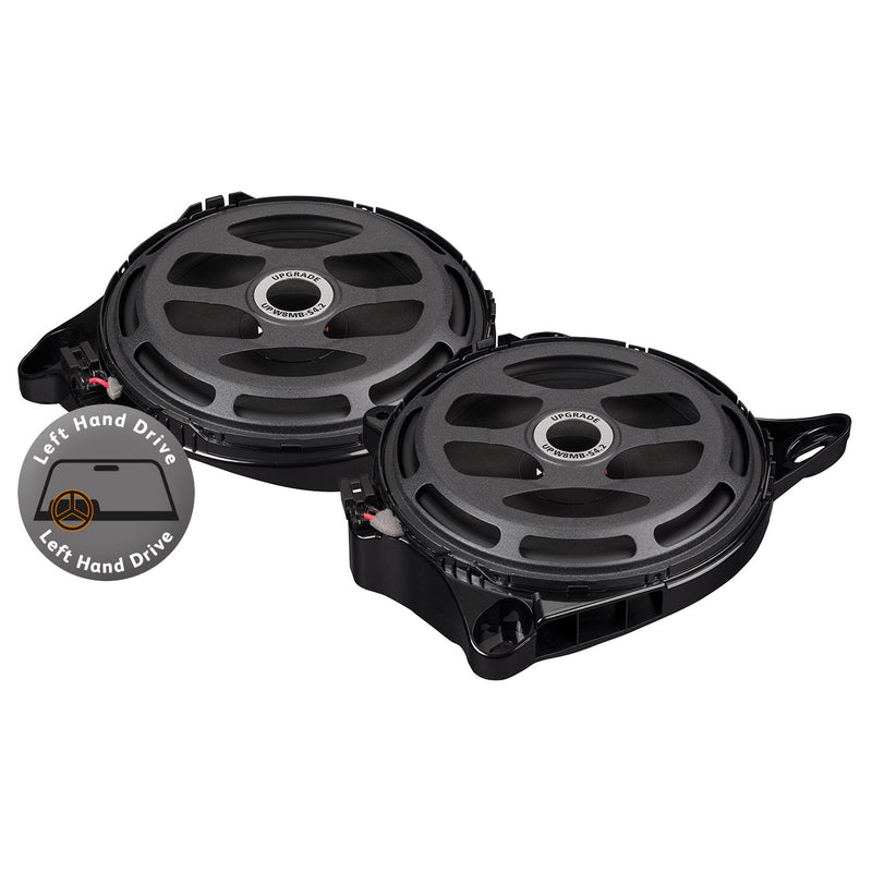 Match UP W8MB-S4.2 LHD - 8" 100W RMS Footwell 4Ω Subwoofer For MERCEDES | Pair