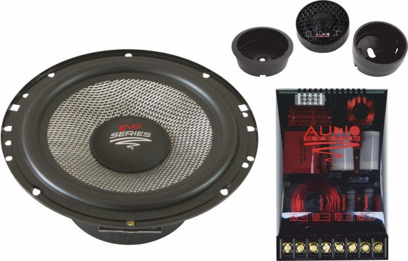 Audio System X 165 Evo 2 - 6.5" 2-Way KICKBASS Component System