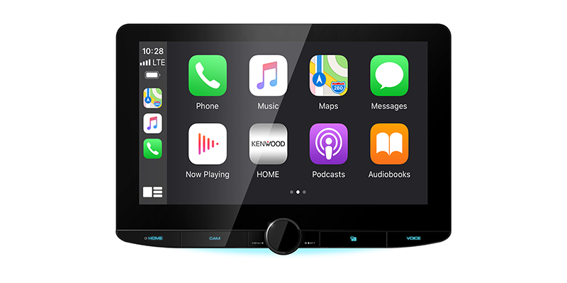 KENWOOD DMX9720XDS - 10,1" High-Res Wireless CarPlay & Android Auto