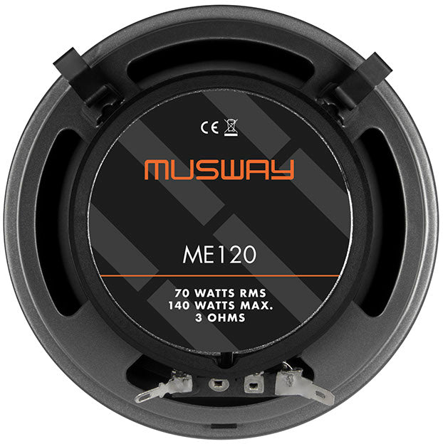 MUSWAY ME120 - Altavoz Coaxial 12cm 70W RMS 