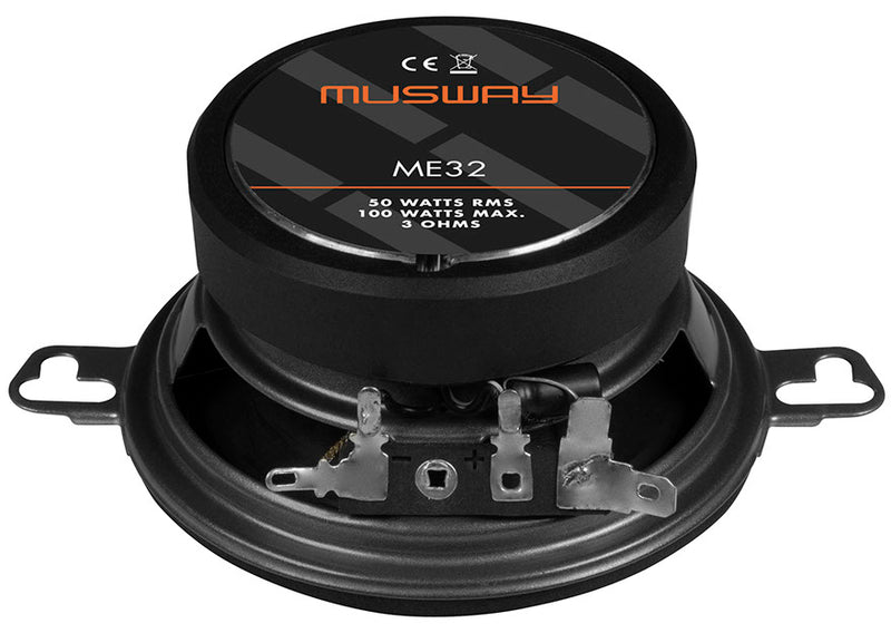 MUSWAY ME32 - 3.5" 50W RMS coaxial speaker