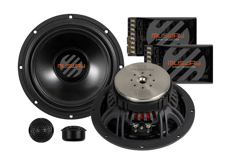 MUSWAY MG6.2C - 6.5" 2-Way Component System