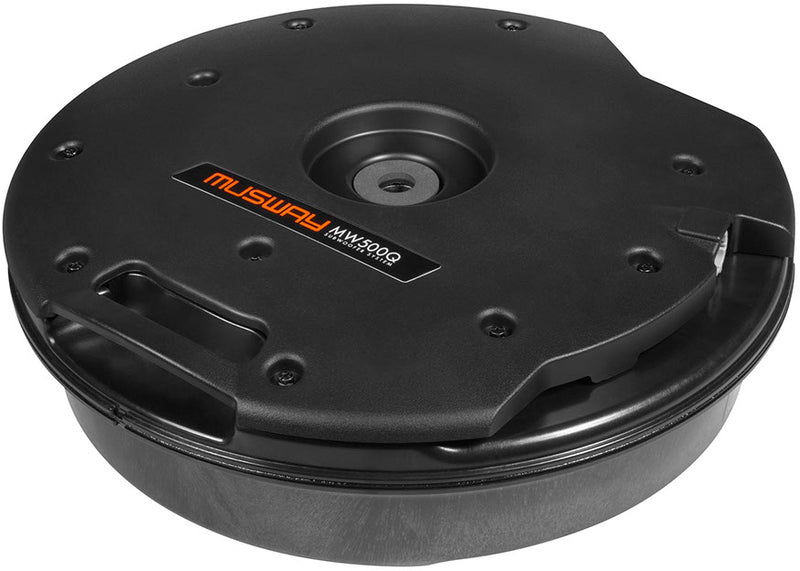 MUSWAY MW500Q - 150W RMS vented passive spare tyre subwoofer
