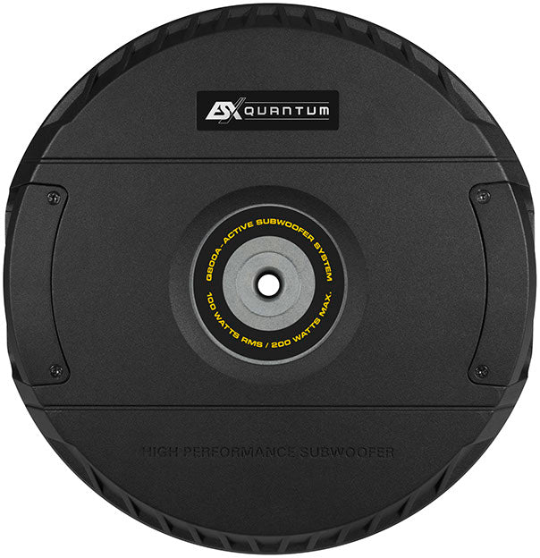 ESX Q800A - 8" 100W RMS Active Spare Tyre Subwoofer