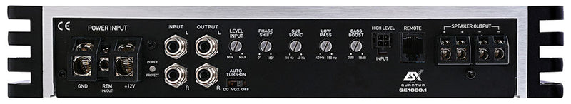 ESX QE1000.1 - 1000W RMS Compact Digital Mono Amplifier