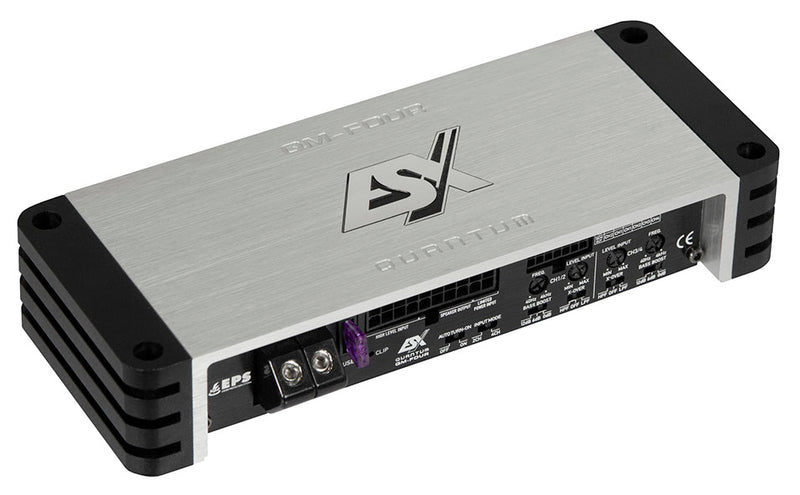 ESX QM-FOUR - 4-Channel Class D Mini Digital Amplifier