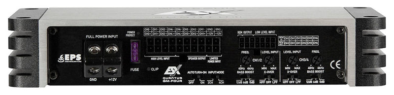 ESX QM-FOUR - 4-Channel Class D Mini Digital Amplifier