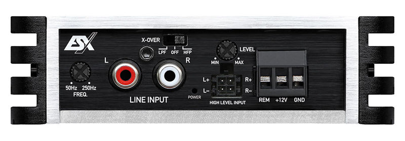 ESX QM-TWO v2 - 2x150W RMS Mini Digital Amplifier