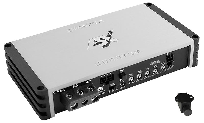 ESX QM400.1 - 450W RMS Mini Digital Mono Amplifier