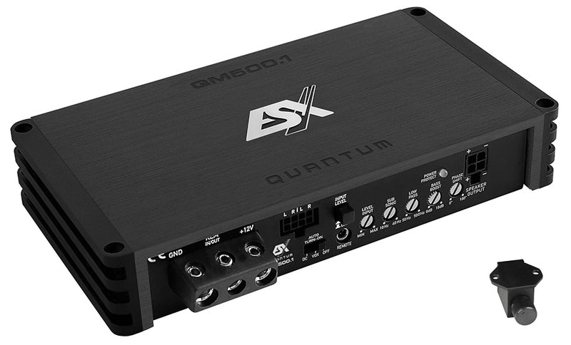 ESX QM500.1 - 500W RMS Mini Digital Mono Amplifier︱SOUNDTECH Pick