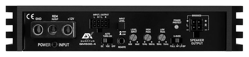 ESX QM500.2 - 2x250W RMS Mini Digital Amplifier