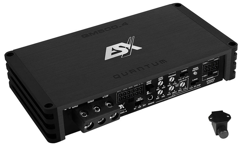 ESX QM500.4 - 4x125W RMS Mini Digital Amplifier