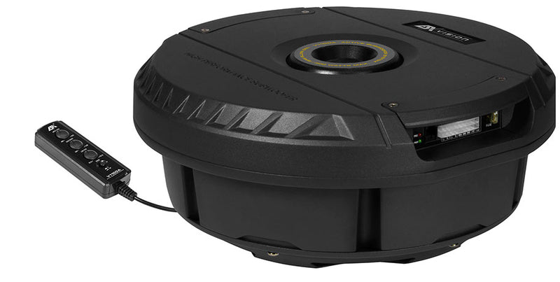 ESX V1100A - 11" 180W RMS Active Spare Tyre Subwoofer | Extra Bass